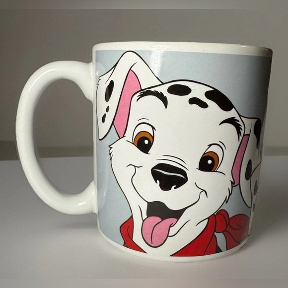 Disney Other - Disney Store Exclusive 101 Dalmatians Puppies Large Coffee Tea Mug Vintage